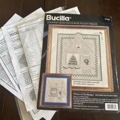 Bucilla Hardanger House 刺繍キット［チャートのみ］