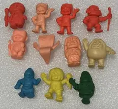 【当時物】ゲゲゲの鬼太郎　消しゴム　11体セット　まとめ売り