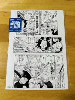 ONE PIECE ALL PAGES 麦わらの一味　ゾロ　サンジ
