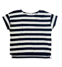 【未使用】earth music&ecologyストライプ 半袖Tシャツ