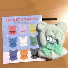 ディズニーストアシークレットポンチョ☆緑