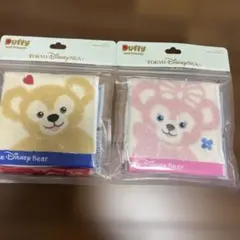 新品未開封！ ダッフィー タオルハンカチ ミニタオル ディズニーシー　2枚セット
