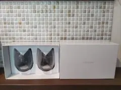 新品未使用　レイジースーザン　ペアグラス