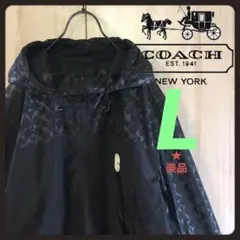 COACH コーチ CCロゴ満載入り メッシュ ナイロンジャケット