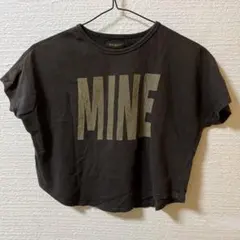【お値下げ中✨】MARKEY'S ゆったりTシャツ チャコールグレー120センチのサムネイル
