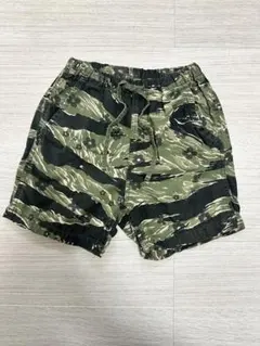 迷彩柄 コットン ハーフパンツ 100サイズ