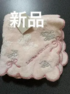【新品】LAURA ASHLEY 花柄タオルハンカチ
