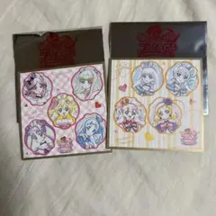 映画プリキュア　入場者特典セット　色紙風カード2枚