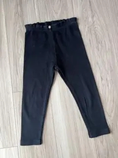 SALE！ZARAザラ　リブレギンスパンツ　ブラック　2-3years 98㎝