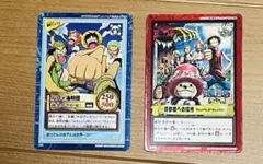 未剥がし 2002年春東映アニメフェア ワンピース デジモン カード