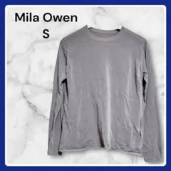 【新品】Mila Owen シアー ニット ビスチェ グレージュ S カットソーのサムネイル