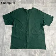 チャンピオン【2XL】半袖Tシャツ ワンポイント クルーネック ビッグシルエット