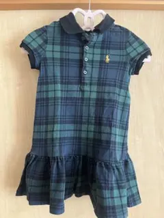 POLO RALPH LAUREN チェック柄ワンピース 2/2T
