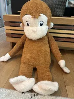 【特大】おさるのジョージ ぬいぐるみ BIGサイズ 約70cmのサムネイル