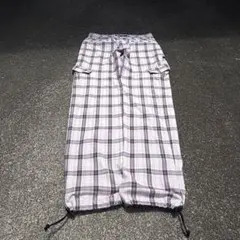 00s OAKLEY check pants y2k テック系 鬼フェード 人気 - メルカリ