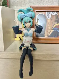 ミク × シナモンロール ちょこのせプレミアムフィギュアのサムネイル