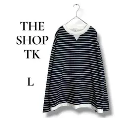 ザショップティーケー 総柄 トップス 長袖カットソー カジュアル シンプル L