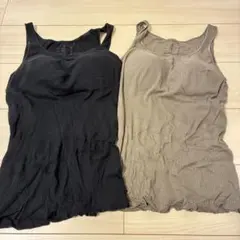 リブタンクトップ 2色セット Mサイズ