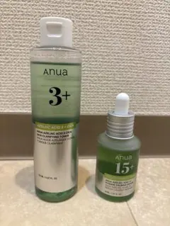 ANUA AZELAIC ACID 3+ CICA トナー & 15+ セラム