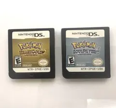 傷あり ポケモン ハートゴールド ソウルシルバー 北米版 セット バラ売り可