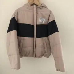 Lovetoxic フード付きジャケット M ベージュ/ブラック