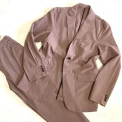 ◎未使用　GUドライストレッチイージーアンクルトラウザーCL セットアップ　LS