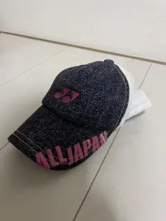 ALL JAPAN キャップ デニム調