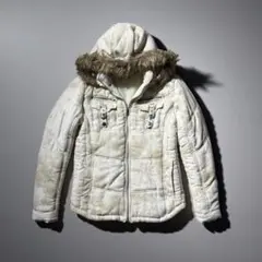 in the attic fur down jacket y2k 平成 ギャル男