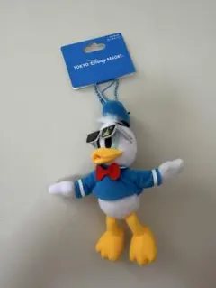 ドナルドダック キーホルダー サングラス