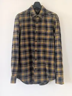 【美品】UNIQLO ユニクロ メンズ チェックネルシャツ