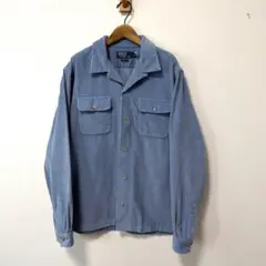 ラルフローレン コーデュロイシャツジャケット L QRタグ