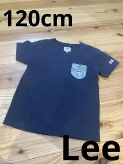 Lee 120cm 半袖　紺色　Tシャツ 綿100% 男の子　夏