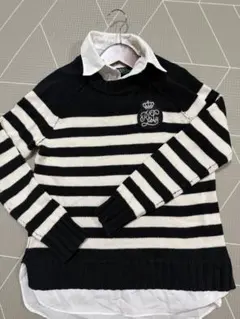 ⭐︎美品⭐︎Ralph Lauren ストライプセーター XS