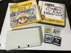 【動作品・ソフト付き】ニンテンドー 3DS 本体 白 Nintendo 任天堂