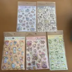 正規品 サンリオ クリアキャンディシール 5枚セット