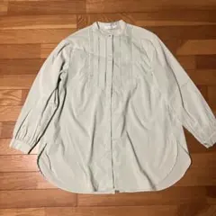 AMERICAN EAGLE ミントグリーン 長袖シャツ M