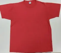 90s USA Russell Athletic 無地 T シングル　赤 Lのサムネイル
