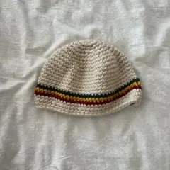 ハンドメイド　ニット帽