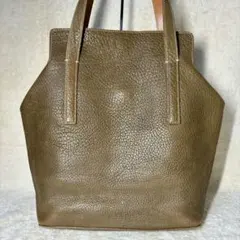 【リット様限定】ゲンテン　トートバッグ　ハンドバッグ　レザー　ヌメ　シボ革