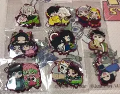 鬼滅の刃　キャラばんちょうこう　ラバーマスコット 陸ノ型　コンプ