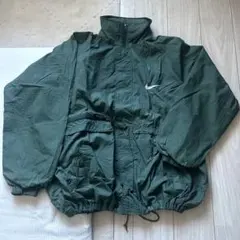 Nike Team 32 ナイロンジャケット ビックシルエット ダークグリーン