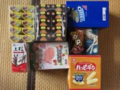キットカット　たけのこの里　オレオ　いちごつみ　アーモンドチョコ　お菓子　まとめ キットカット たけのこの里 オレオ いちごつみ アーモンドチョコ お
