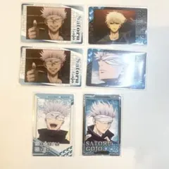 呪術廻戦 ホログラムクリアカード 五条悟 4巻 26巻 - メルカリ