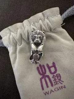 WAGIN 和銀 ライオンモチーフ シルバーリングのサムネイル