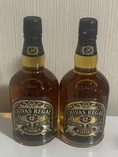 シーバスリーガル 12年 スコッチウイスキー 古酒　2本セットのサムネイル