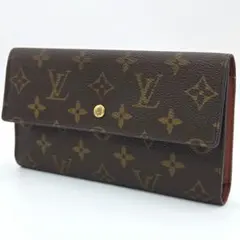 ルイヴィトン ポルトトレゾール インターナショナル 三つ折り 長財布 モノグラム