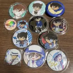怪盗KID キッド　コナン　缶バッチまとめ