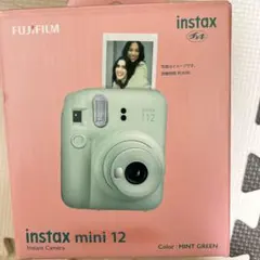 富士フイルムチェキ インスタントカメラ instax mini 12