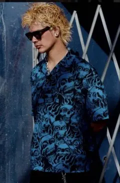 名作PRADA 12SS スタッズシャツ スタッズ完備37 - メルカリ