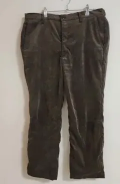 メンズ　ブラウン コーデュロイ ウエストゴム LL